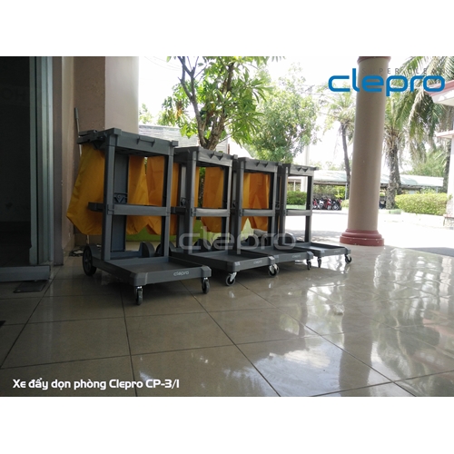 Xe đẩy dọn phòng CLEPRO CP-3/1 3